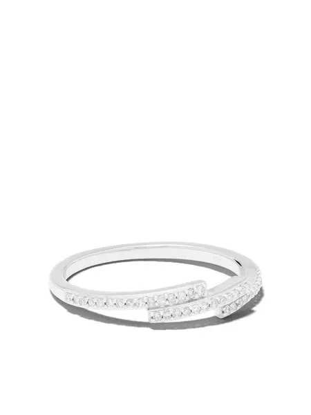 Astley Clarke кольцо Icon Scala из белого золота с бриллиантами