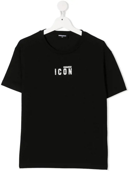 Dsquared2 Kids футболка с принтом Icon