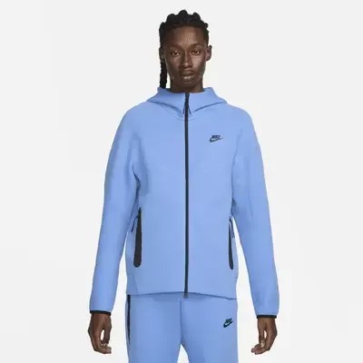 Худи Nike Sportswear Tech Fleece Windrunner, цвет Polar/Black