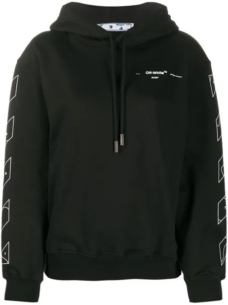 Off-White худи с логотипом