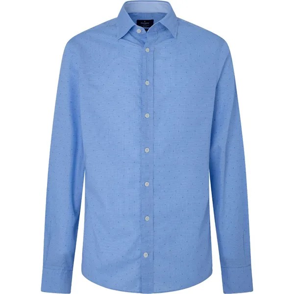 Рубашка Hackett Etamine Fil Coupe, синий