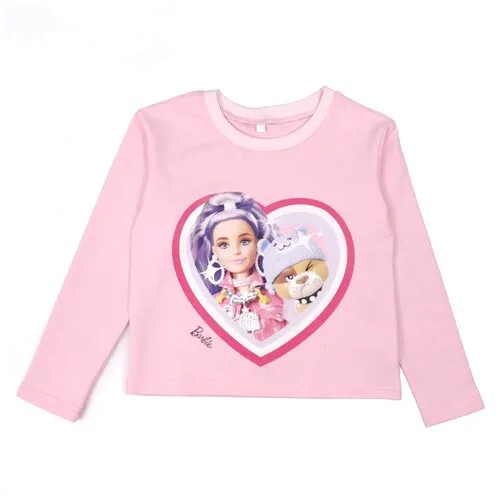Свитшот Barbie Extra светло-розовый Heart размер 110