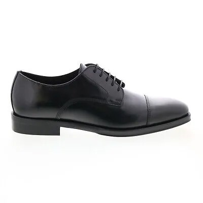 Bruno Magli Hanover HANOVER Мужские черные оксфорды и туфли на шнуровке Cap Toe Shoes 7