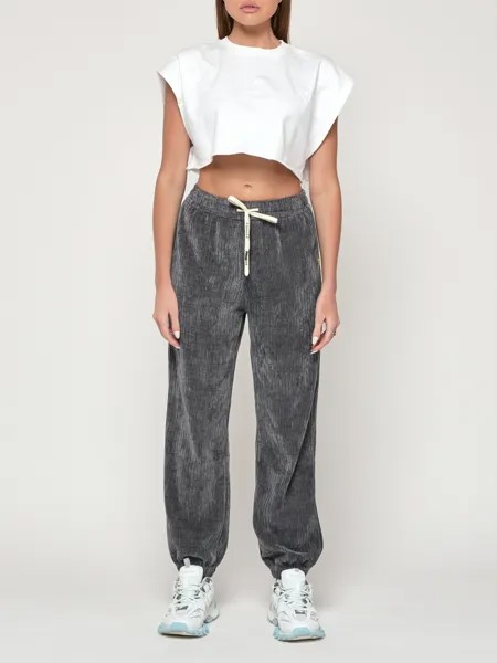 Спортивные брюки женские NoBrand AD114 серые 48 RU