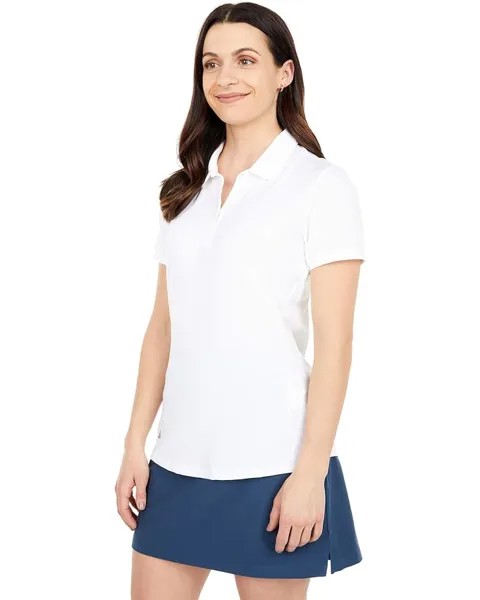 Поло Adidas Ultimate365 Primegreen Short Sleeve Polo Shirt, белый