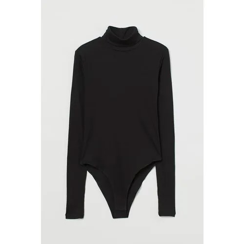 Боди-лонгслив H&M, размер L, черный