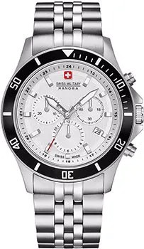 Швейцарские наручные  мужские часы Swiss military hanowa 06-5331.04.001. Коллекция Flagship Chrono II