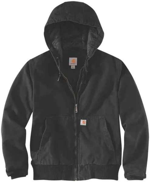 Потертая женская куртка Duck Active Carhartt, черный