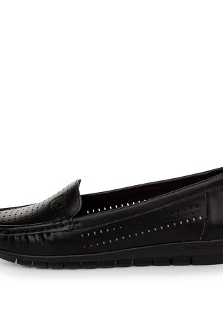 Мокасины женские INSTREET 2-11WA-049ST черные 41 RU