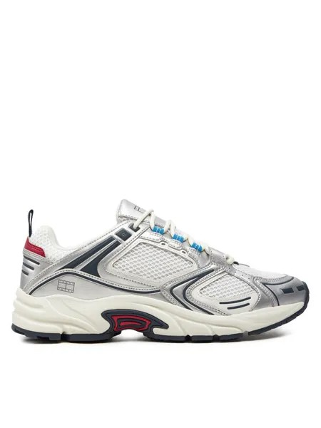 Кроссовки Tommy Hilfiger, серебряный