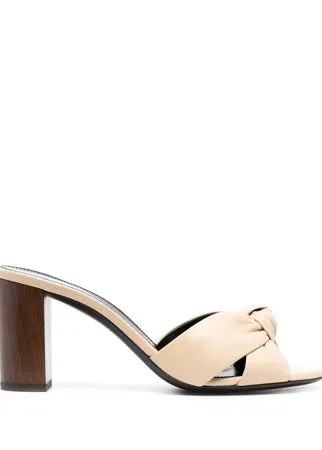 Saint Laurent мюли Bianca 75