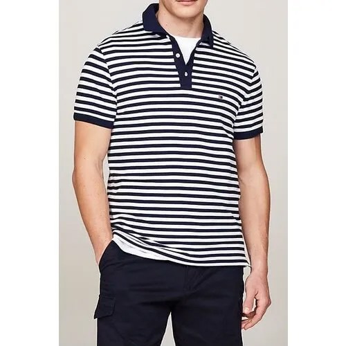 Поло TOMMY HILFIGER 1985, размер XL, темно-синий