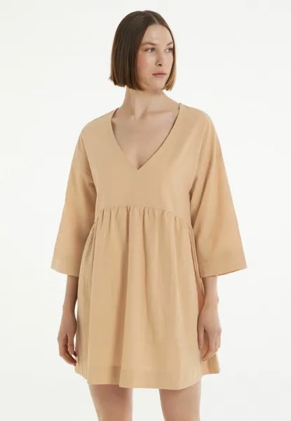 Повседневное платье Tezenis, песочный