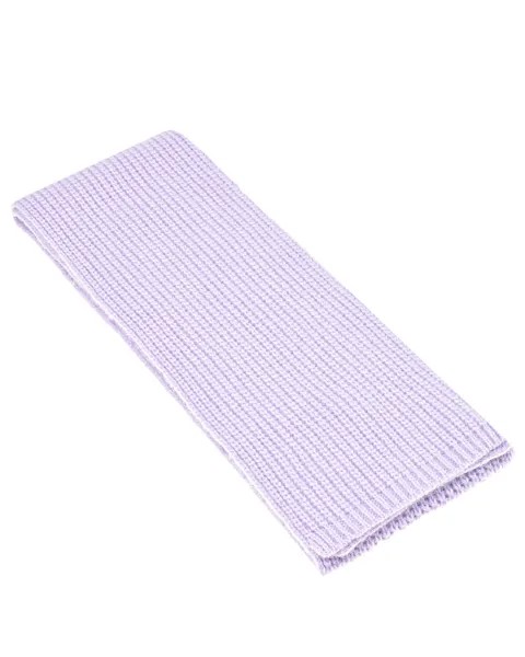 Кашемировый шарф лилового цвета, 162x15 см Yves Salomon детский