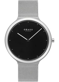 Fashion наручные  женские часы Obaku V269LXCBMC. Коллекция Mesh