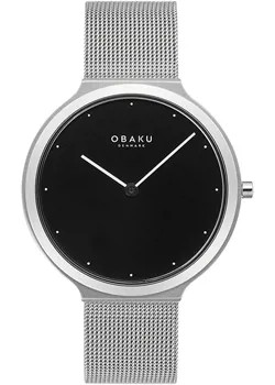 Fashion наручные  женские часы Obaku V269LXCBMC. Коллекция Ultra Slim