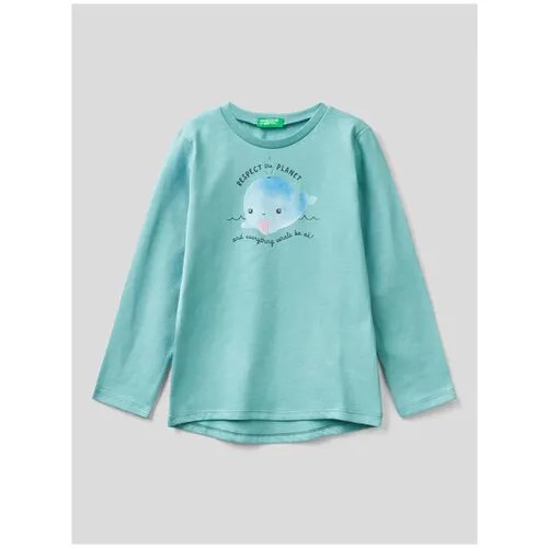 Лонгслив United Colors of Benetton для девочек 22A_3VR5G106M_33U_98
