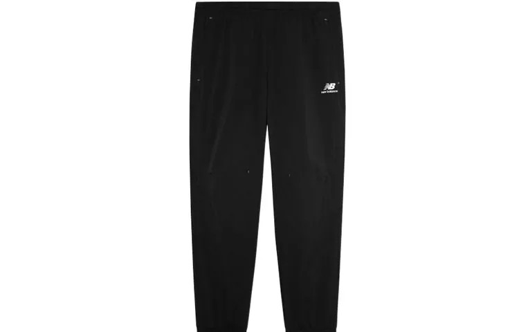 Трикотажные спортивные штаны унисекс New Balance, цвет Black