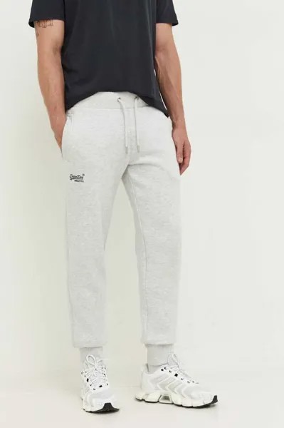 Джоггеры Superdry, серый