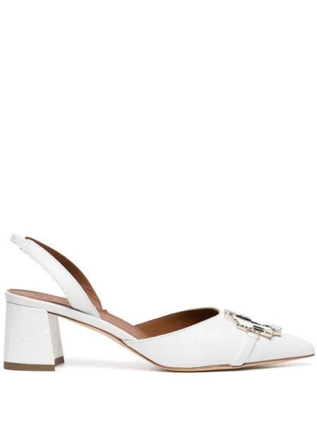 Туфли Misha с пряжками Malone Souliers, белый