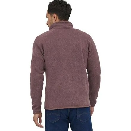 Флисовая куртка Better Sweater с молнией 1/4 мужская Patagonia, темно-коричневый