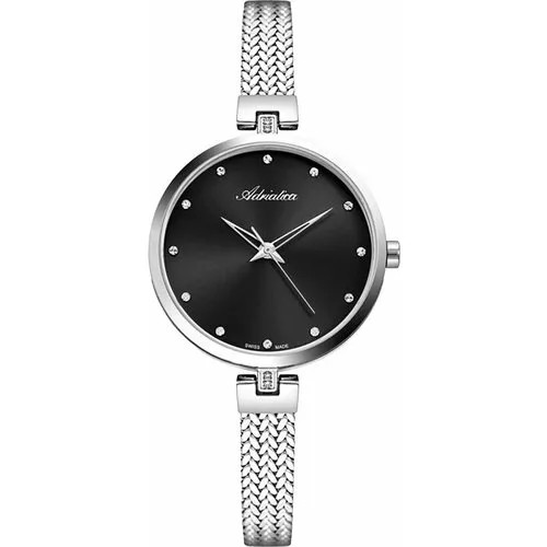 Наручные часы Adriatica 84638, черный, серебряный