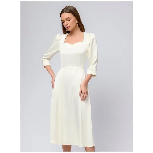 Платье 1001dress, размер 50, белый