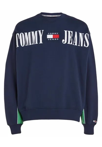 Толстовка TJM BOXY ARCHIVE CREW Tommy Jeans, цвет marine