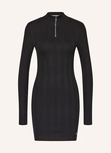 Платье из джерси Calvin Klein Jeans, черный