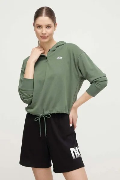 Толстовка DKNY, зеленый