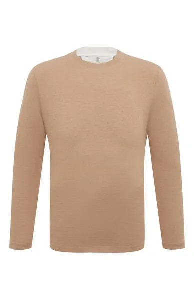 Хлопковый лонгслив Brunello Cucinelli