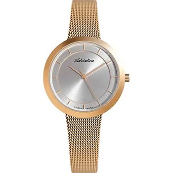 Швейцарские наручные  женские часы Adriatica 3499.9117Q. Коллекция Ladies