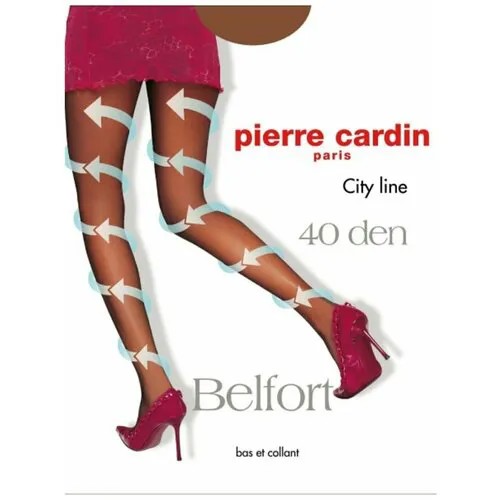Колготки Pierre Cardin Belfort, 40 den, размер 2, коричневый