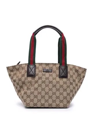 Gucci Pre-Owned сумка-тоут Sherry Line с узором GG