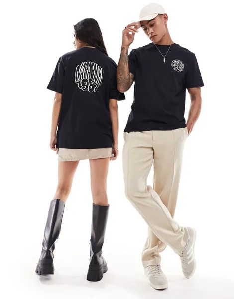 Napapijri Unisex – Keiki – Черная футболка