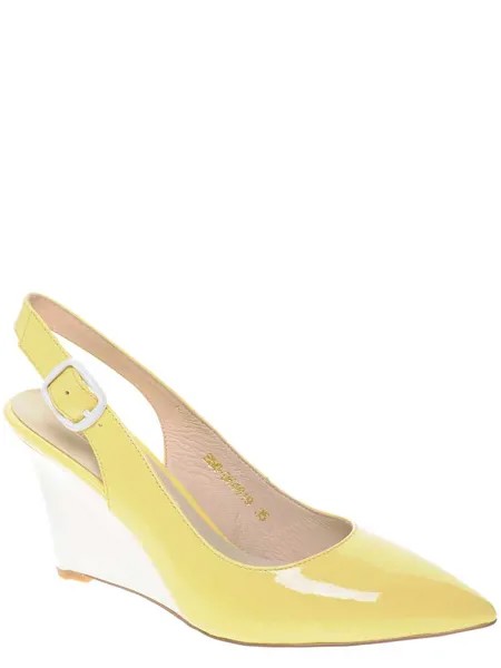 Туфли Respect женские летние, размер 38, цвет желтый, артикул S56-084819