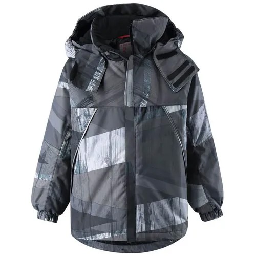 Куртка Reima, демисезон/зима, светоотражающие элементы, мембрана, водонепроницаемость, капюшон, карманы, подкладка, размер 104, синий