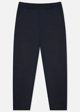 Мужские брюки MSGM Print Cotton Gabardine, цвет синий, размер 46