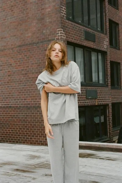 Футболка с металлизированной нитью и слоганом ZARA, серебряный