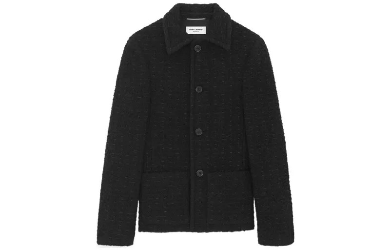 Куртка мужская черная Saint Laurent, черный