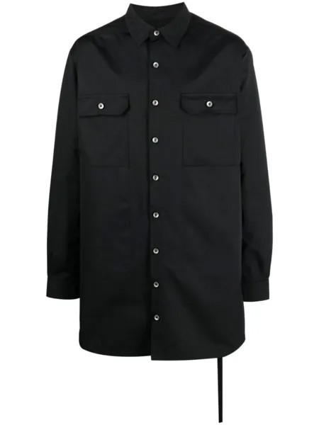 Rick Owens DRKSHDW куртка-рубашка, синий