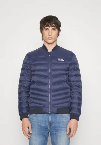 Куртка-бомбер JJFLY JACKET Jack & Jones, темно-синий пиджак