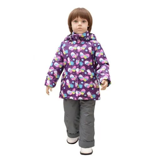 Комплект одежды RusLand, размер 86, фиолетовый