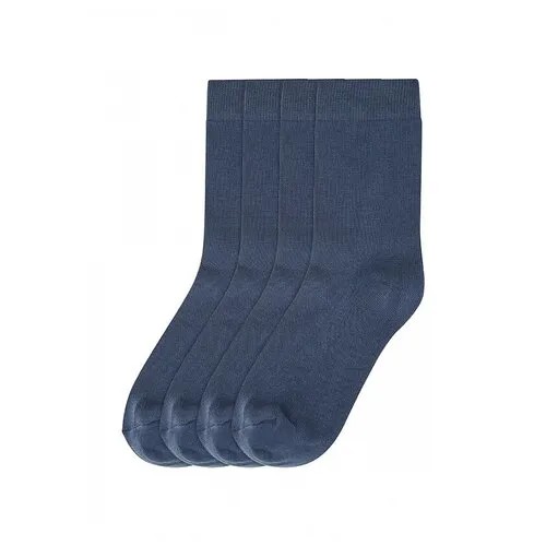 Носки Oldos 4 пары, размер 23-25, синий