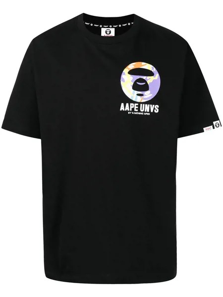 AAPE BY *A BATHING APE® футболка с логотипом