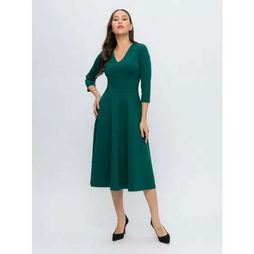 Платье 1001dress, размер L, зеленый