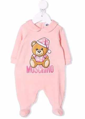 Moschino Kids пижама с принтом Teddy Bear