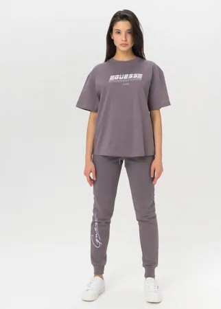 Спортивные брюки женские Guess O1BA11 фиолетовые 48 RU