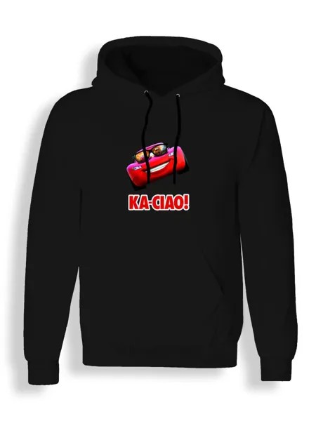Худи унисекс СувенирShop Тачки/Cars/Молния Маккуин 19 черное XL