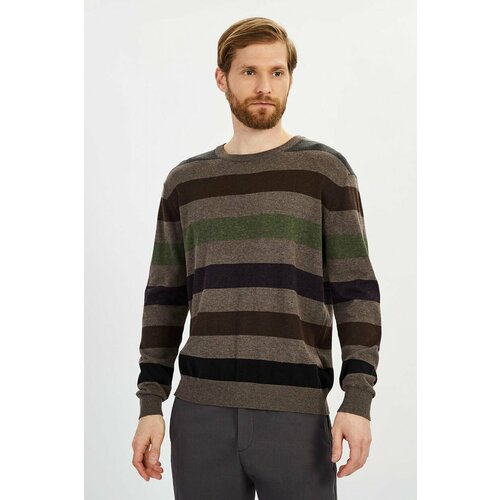 Джемпер Baon, размер 48, , DUSTY FLINT STRIPED